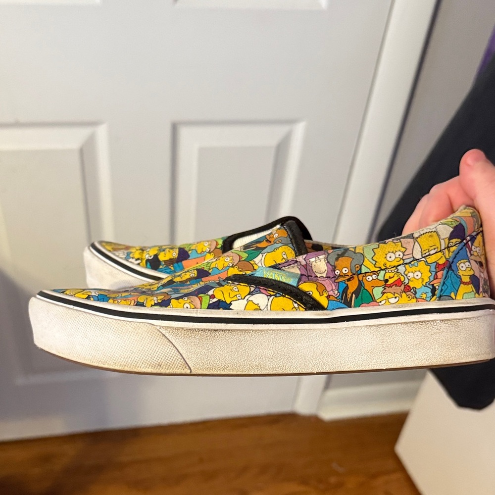 Simpsons Slip-On Vans - Picture 2 of 3